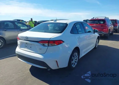 2022 Toyota Corolla Le из США, поврежденный, VIN 5YFEPMAEXNP365866